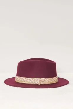Maradji Chapeaux En Feutre^Jim Galon Dore