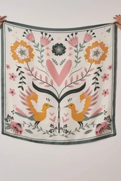 Maradji Foulards De Soie^Mexico Ecru
