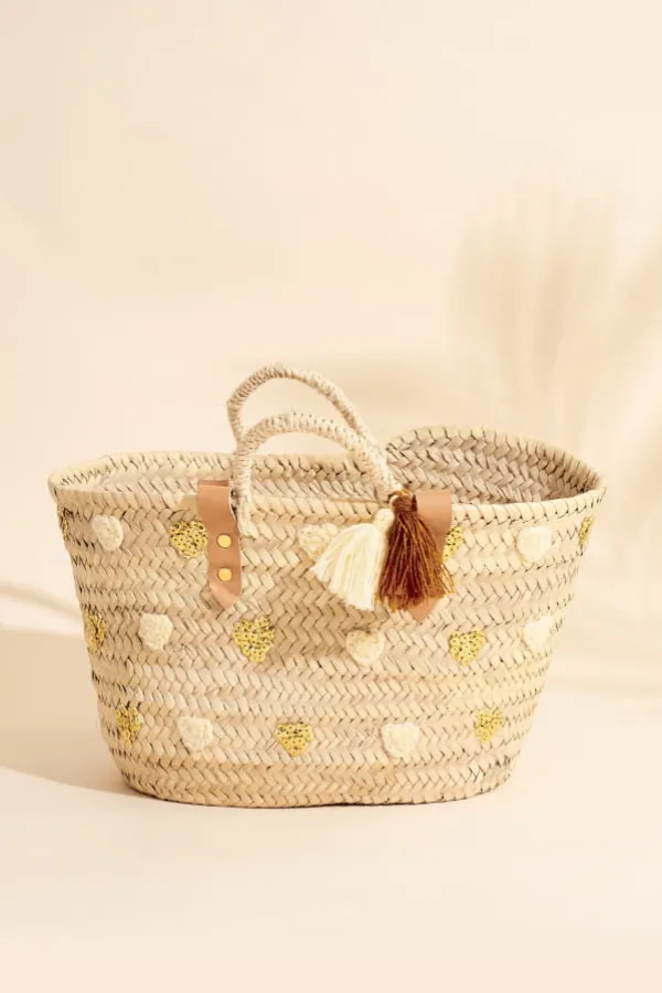 Maradji Paniers^Mini Mi Corazon Et Dore