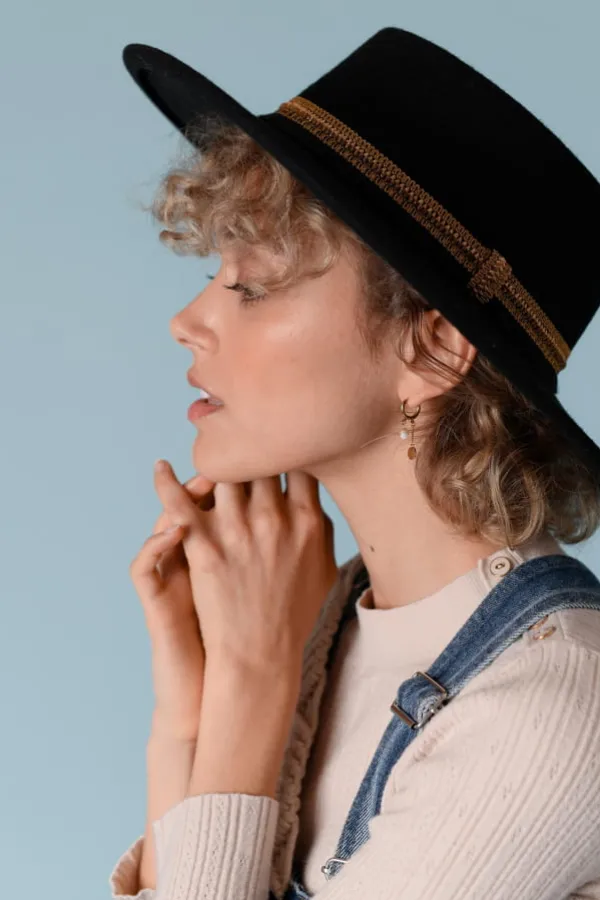 Maradji Chapeaux En Feutre^Ruben Pompon