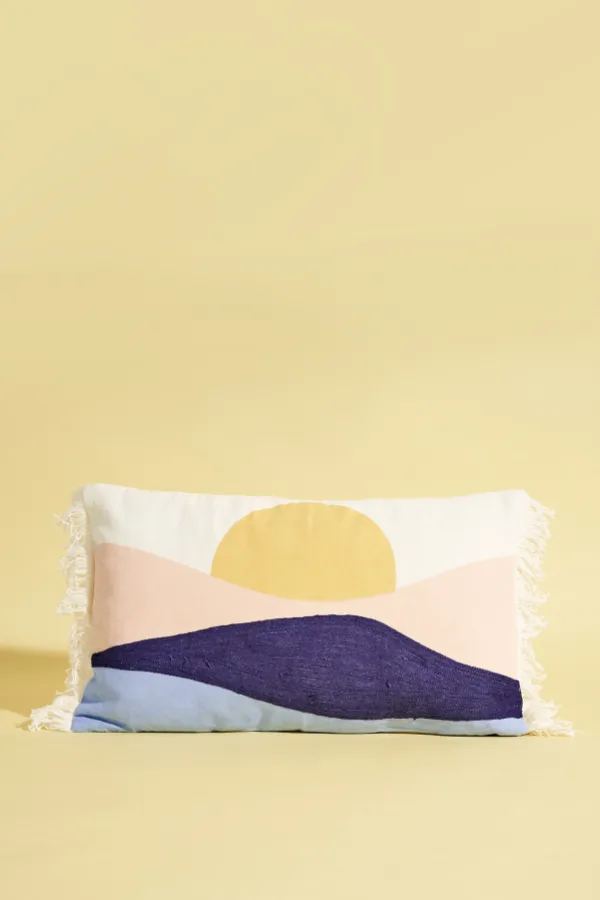 Maradji Coussins^Sunset Bleu Et Rose