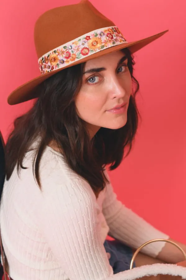 Maradji Chapeaux En Feutre^Victor Fleurs